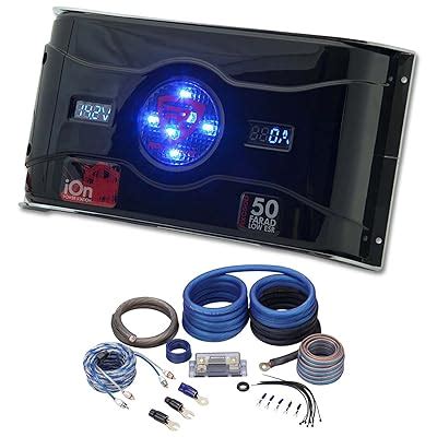 Rockville 0 Gauge Amp Wire Kit with Dual Meter and India | Ubuy