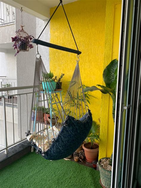 Buy Homesake Hanging Iron Bird Cage with Floral Vine Chain | Decorative ...