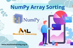 Image result for Numpy Sorting Array