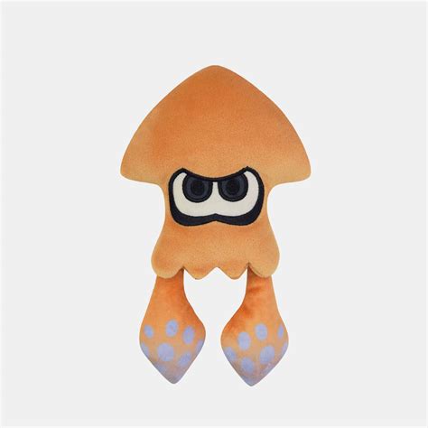 Splatoon3 ALL STAR COLLECTION ぬいぐるみ イカ オレンジ | My Nintendo Store（マイ ...