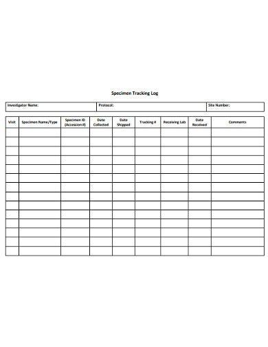 Image result for Tracking Log