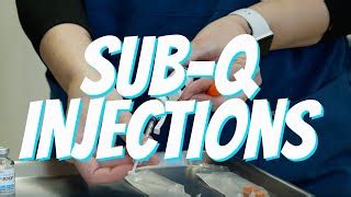 Image result for SubQ Injection Technique