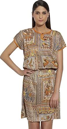 Buy Globus Women Ethnic Blouson Dress at Amazon.in