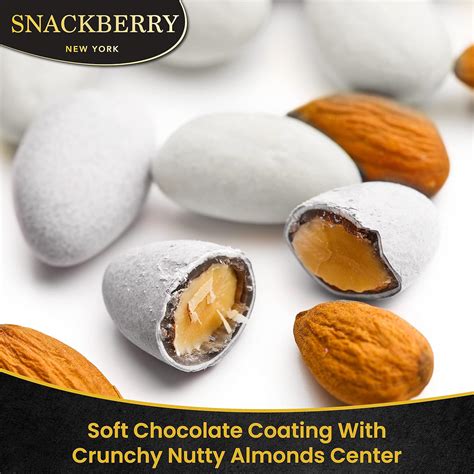 Buy Chocolate Covered Jordan Almonds, Soft Chocolate Coating With ...