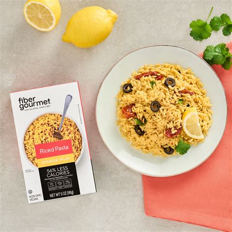 Spanish Pilaf Riced Pasta- High Fiber, Low Calorie | Fiber Gourmet – Fiber Gourmet
