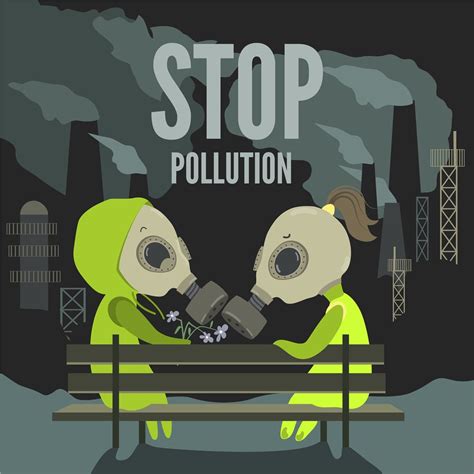 环境污染插画图片下载-正版图片400113150-摄图网