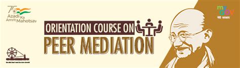 Orientation Course on Peer Mediation | MyGov.in