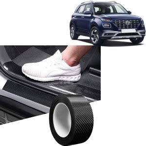 Rhtdm Anti-Scratch sill/Step Decoration Tape 5 meter balck For Venue ...