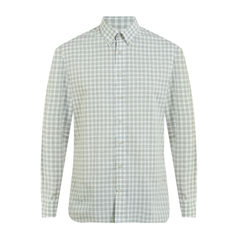 Buy Men Green Classic Checks Long Sleeve Casual Shirts Online - 738939 ...