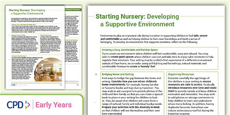 Image result for Clips About EYFS Enabling Environments