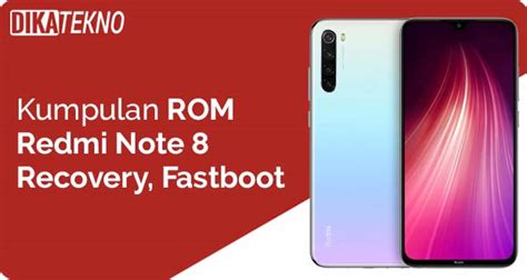 Recovery ROM Installation Redmi Note 8 的图像结果