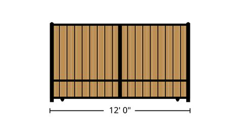 Image result for Single 12 Gate with Columns
