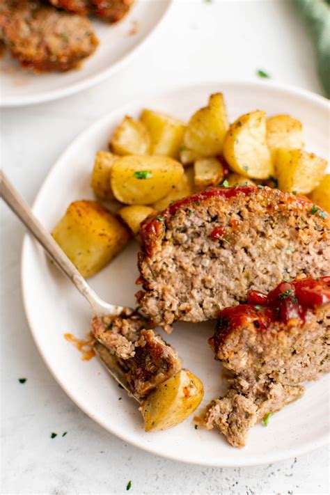 Sheet Pan Meatloaf and Potatoes - Yellow Bliss Road