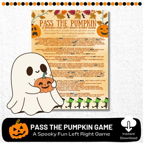 Pass the Pumpkin Game | Halloween Games | Halloween Party Game | Pass ...