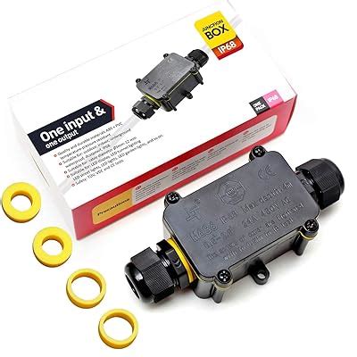 PEBA IP68 Waterproof Junction Box for Outdoor Cable India | Ubuy