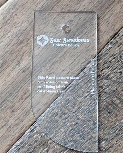 Acrylic Sewing Templates - Content Calendar Template