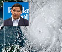 Image result for Biden DeSantis hurricane damage
