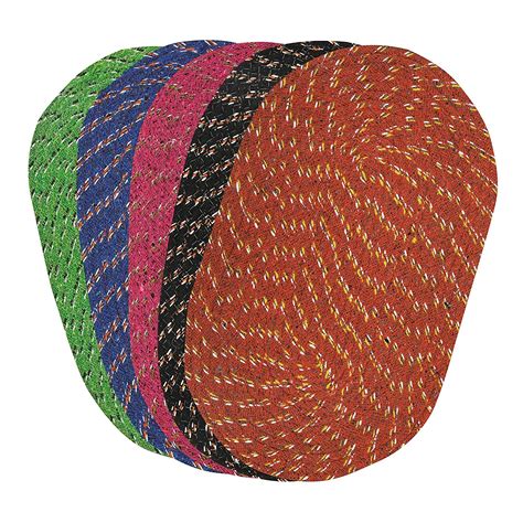 Buy IVAZA Multi-Purpose Braided Place Mat for Indoor Kitchen, Hall, and ...