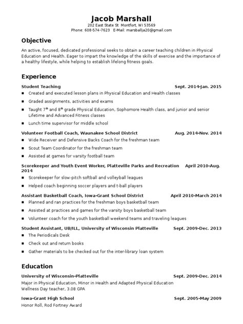Jakes Resume Template
