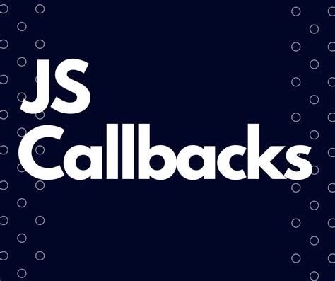 JS Callback Function 的图像结果