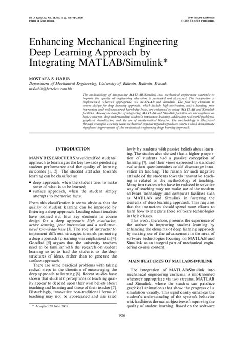 Image result for Mechanical Engineering Project Using MATLAB