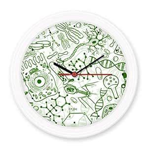 Buy BeatCong Green Microscope Cells Structure Biological Illustration ...