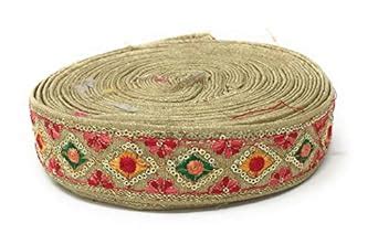 Buy Inhika Lace and Border Materials for Saree, Cream 9 Meter at Amazon.in