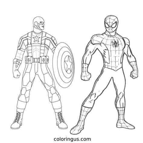 Spiderman Coloring Pages (Free Printable PDF Sheets)