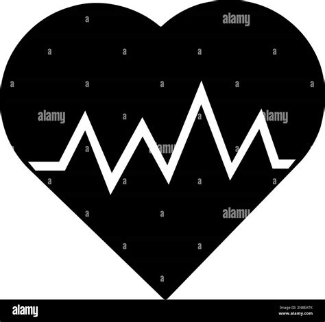 Electrocardiogram waves Black and White Stock Photos & Images - Alamy