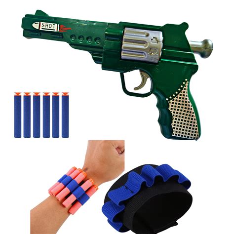 Toy Cloud Pistol Soft Blaster Manual Soft Bullet Dart Shooting Toy with ...