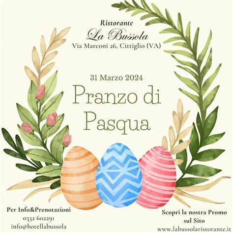 PRANZO DI PASQUA in provincia di varese, Via G. Marconi, 26, Cittiglio ...
