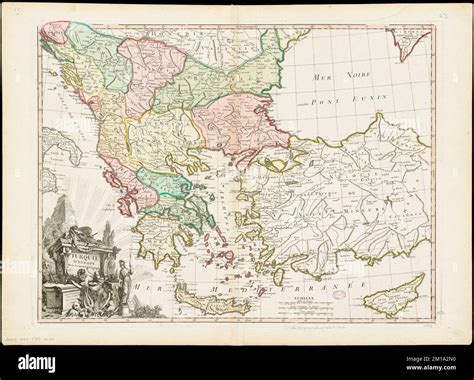 Turquie d'Europe , Turkey, Maps, Early works to 1800, Balkan Peninsula ...