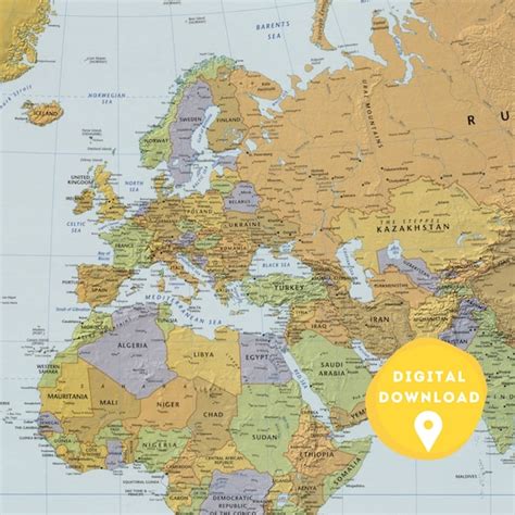 Earth Map with Labels 的图像结果