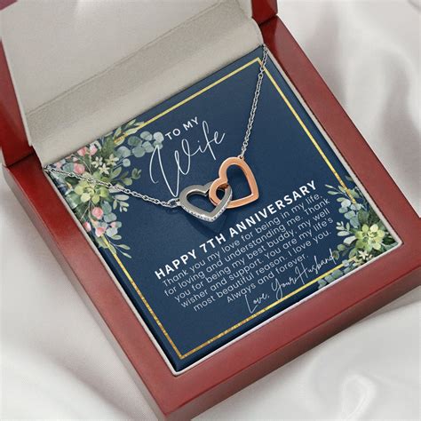 7th Anniversary Gift for Wife 7 Year Anniversary Gifts 7th - Etsy