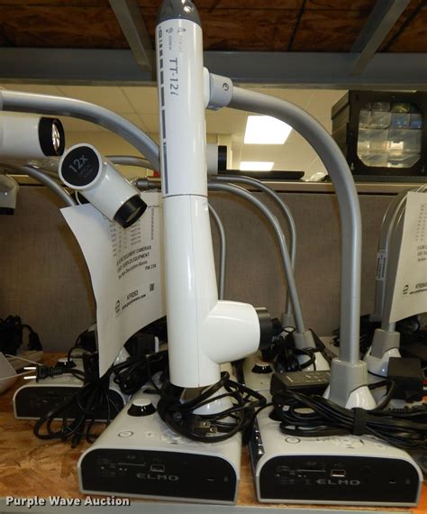 (8) Elmo document cameras in Emporia, KS | Item KF9263 sold | Purple Wave