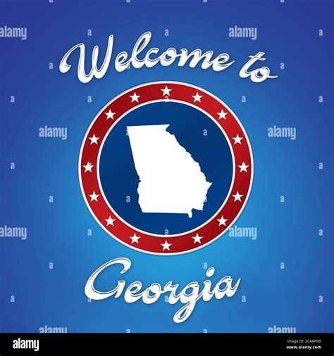 Georgia welcome sign hi-res stock photography and images - Alamy