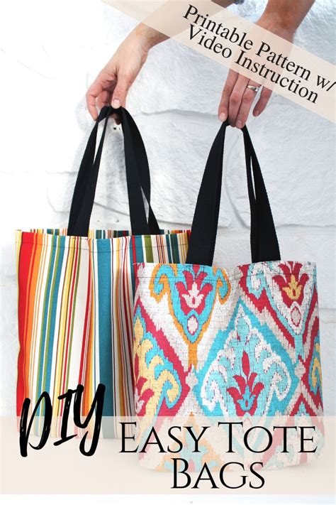 Image result for Free Easy Tote Bag Pattern Tutorial