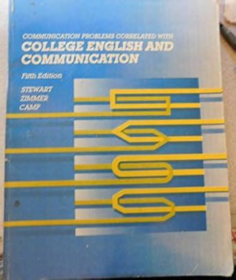 Buy Communication Problems Correlated With College English and ...
