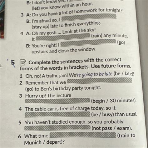 Zadanie 5 impulse 2 Będę wdzięczny za pomoc Complete the sentences with ...