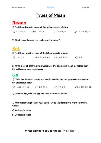 Problem Solving with Mean GCSE 的图像结果
