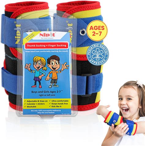 Nipit (2 Pack) - Most Effective Thumb Sucking Deterrent for Kids, Age 2 ...