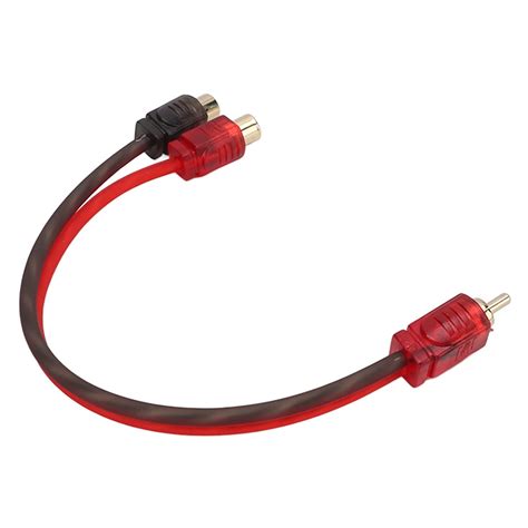 Buy Bnineteenteam 4 Packs RCA Y Splitter Cable,1 Male to 2 Female RCA Y ...