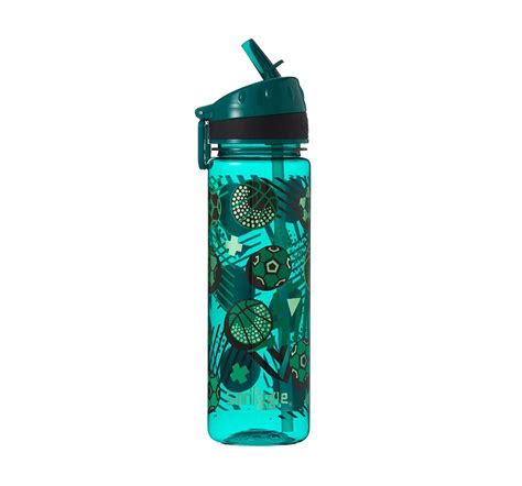 Shop Smiggle Flow Drink Bottle with Flip Top Spout Football Print Bags ...