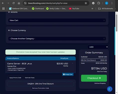 Image result for Bisecthosting Promo Code