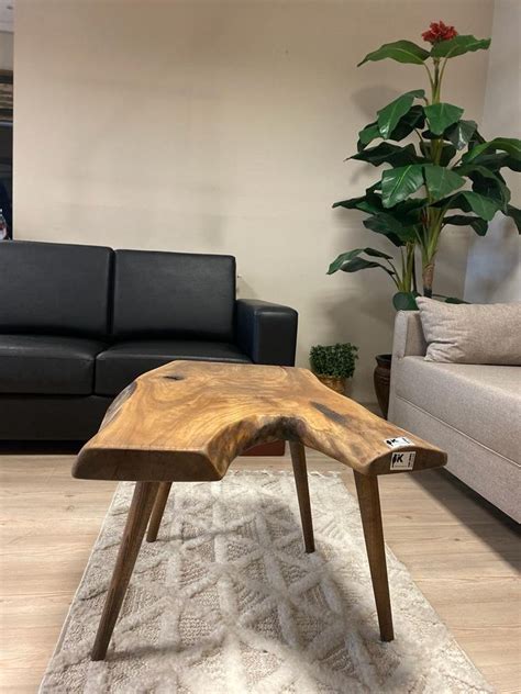 Natural Walnut Wooden Block Coffee Table by KASTAWOODS 2230048 ...