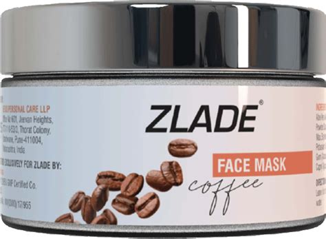 Buy ZLADE ESSENTIALS COFFEE FACE MASK 50 GM Online & Get Upto 60% OFF ...