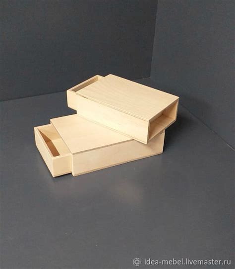 Шкатулка спичечный коробок (20,5х13,5х5,5 см и 18х12х5,5 см) купить в ...