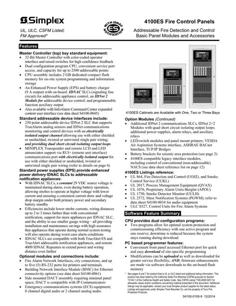 Simplex 4100ES Fire Alarm Panel Test 的图像结果