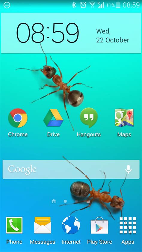 Ants on screen funny joke APK for Android Download