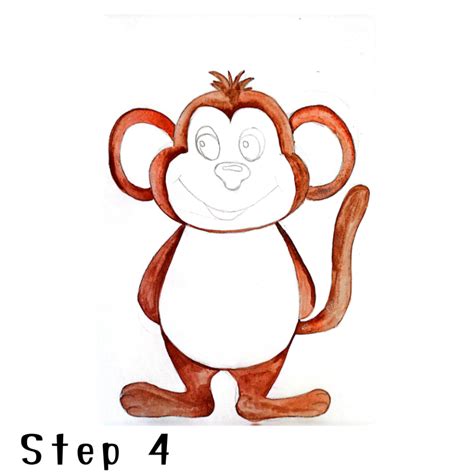Image result for How to Draw a Simple Monkey